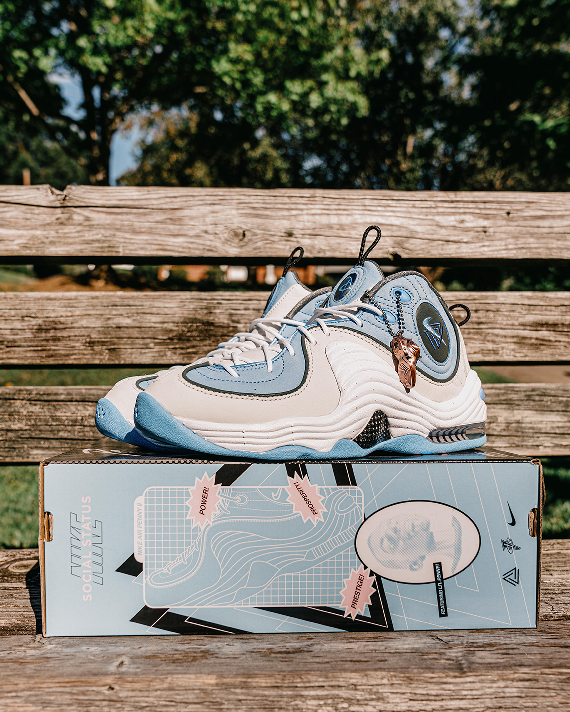 Social Status Nike Air Penny 2 Playground White Blue Release Date 5