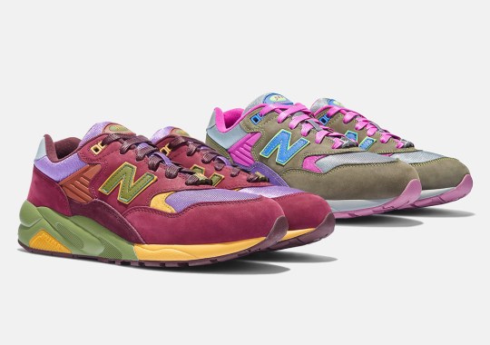 Official Images Of The STRAY RATS x New Balance 580