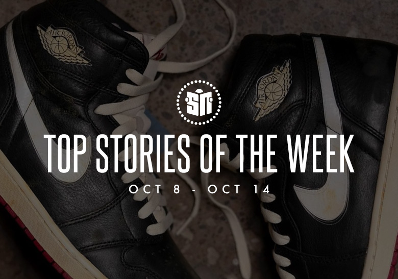 Twelve Can’t Miss Sneaker News Headlines From October 8th to October 14th