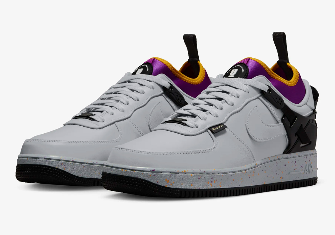 Undercover Nike Air Force 1 Gore Tex Grey Fog Dq7558 001 2