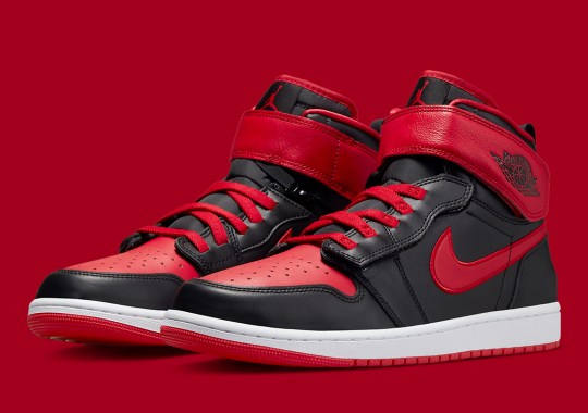 The Air Jordan 1 FlyEase Replicates The Iconic “Bred” Colorway