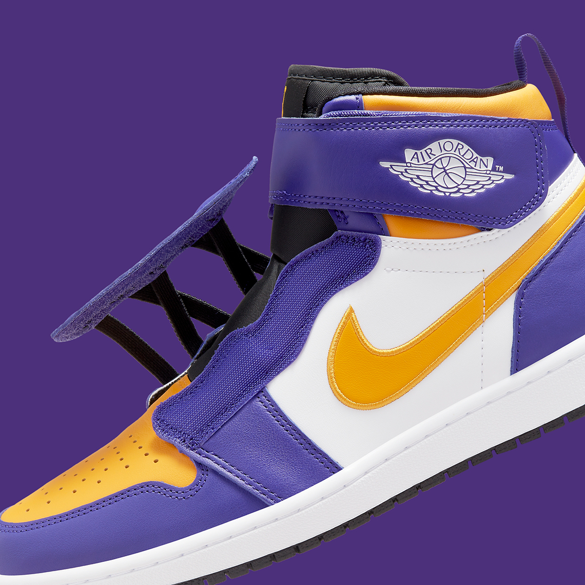 air jordan 1 purple and yellow