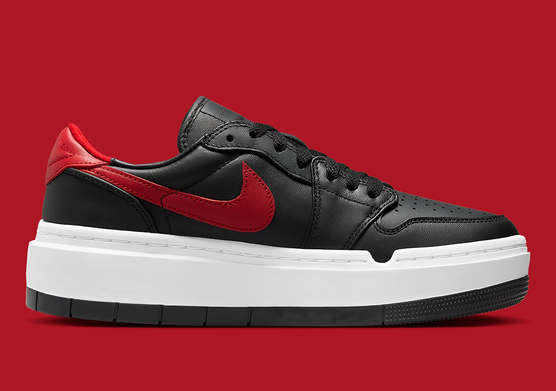 Air Jordan 1 Low Elevate Black Red DH7004-061 | SneakerNews.com