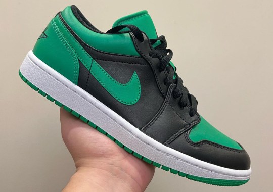 This Air Jordan 1 Low Prepares Another Green Toe Colorway