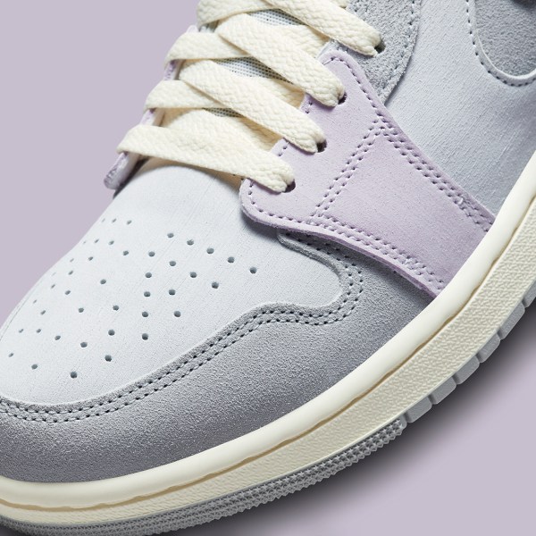 Air Jordan 1 Zoom CMFT Grey Purple DV1305-005 | SneakerNews.com