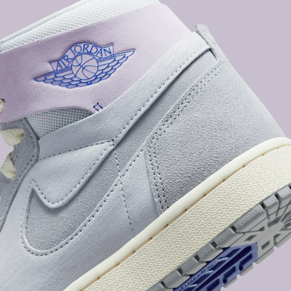 Air Jordan 1 Zoom CMFT Grey Purple DV1305-005 | SneakerNews.com