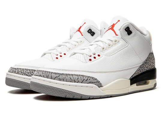 Air Jordan 3 “White Cement Reimagined” Releases In March 2023