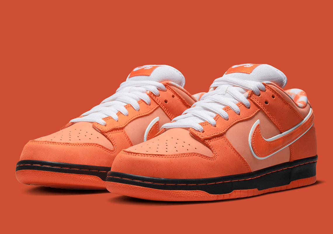 Official Images Of The Concepts x Nike SB Dunk Low "Orange Lobster"