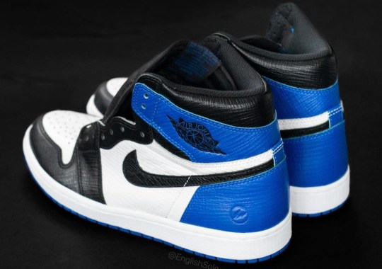 Louis Vuitton Once Made A fragment number x Air Jordan 1 From Epi Leather