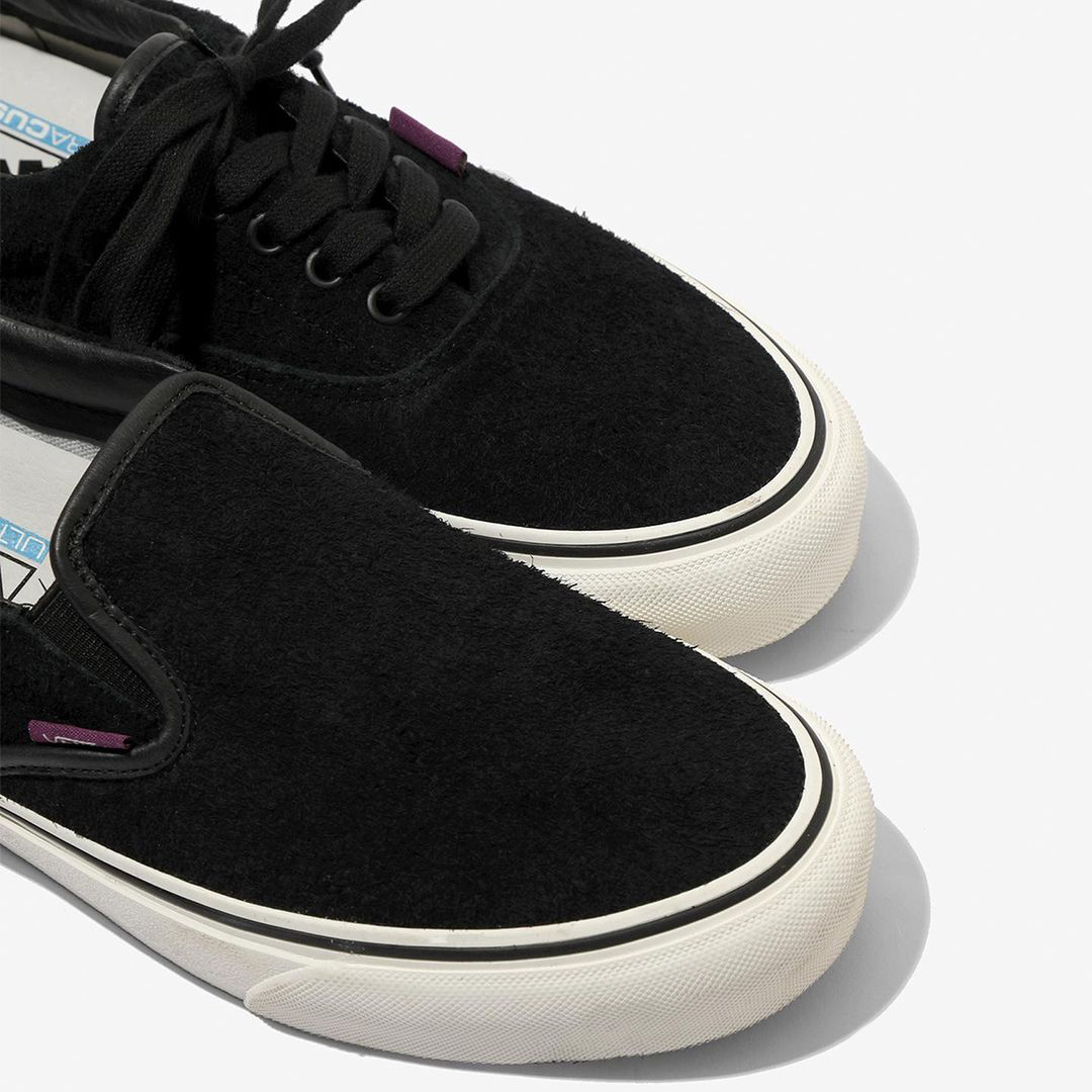 新品 VANS × Needles ERA SLIP ON BLACK 28.0-