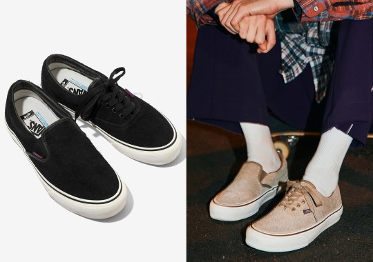 The Latest Needles x Vault By Vans Collab Can’t Decide Between The Era And The Slip-On