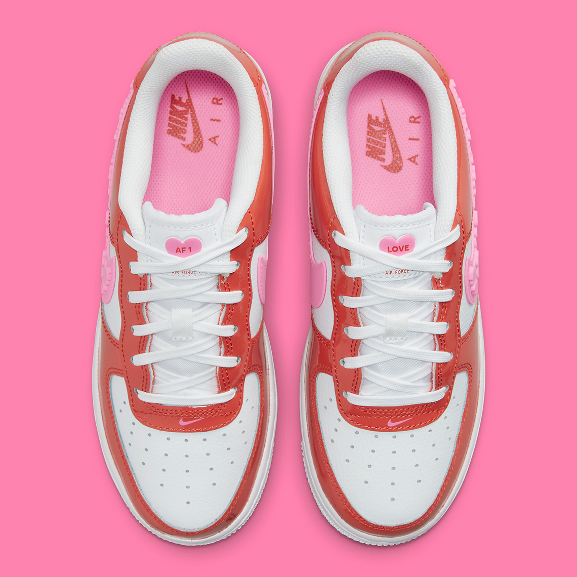 Nike Air Force 1 Valentines Day GS FD1031 600 3