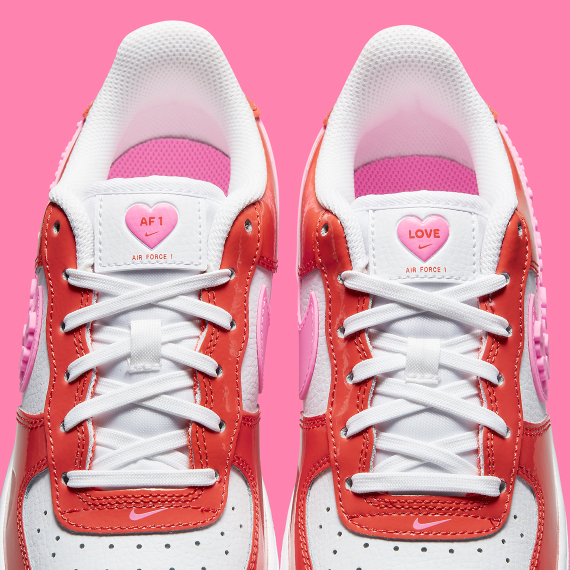 Nike Air Force 1 Valentines Day GS FD1031 600 7