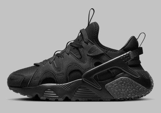 The New Nike Air Huarache Craft Takes On An All-Black Look