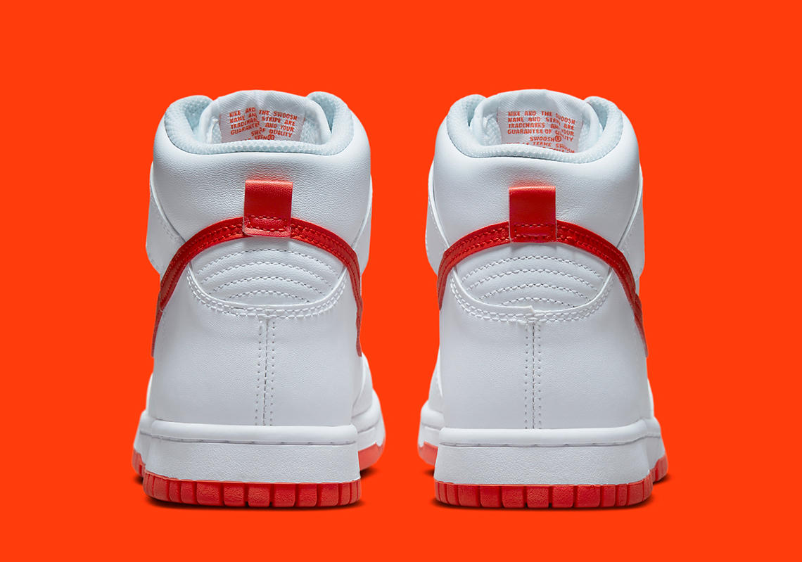 靴 Nike Dunk High \" White / Orange \" 25cm Nike Dunk High White/Orange Unreleased Sample Info | Hypebeast