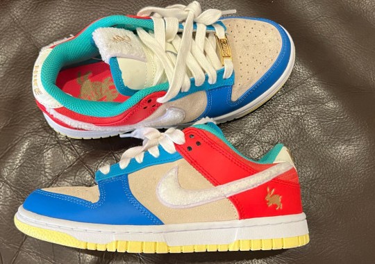 Nike’s Chinese New Year 2023 Collection Will Include A Colorful, Rabbit-Adorned Dunk Low