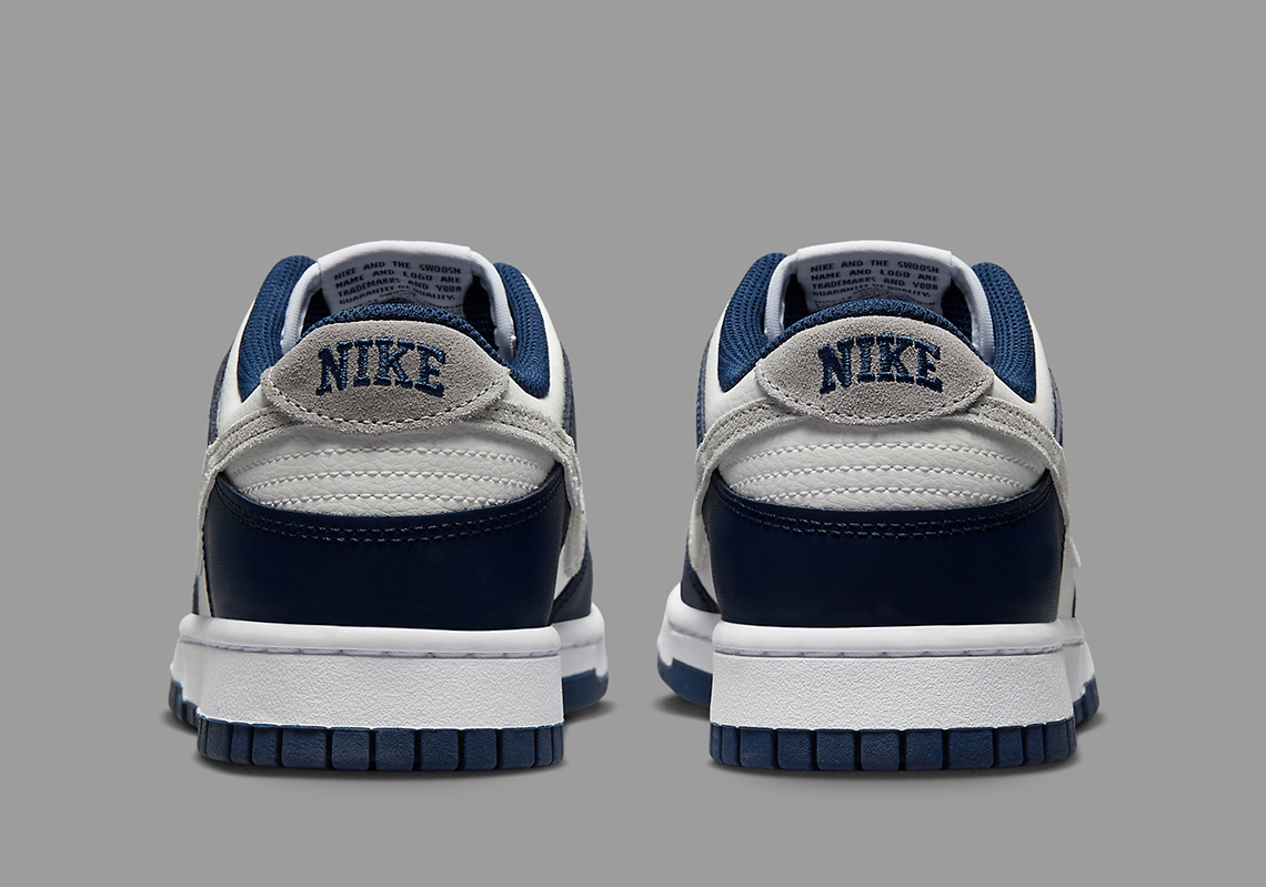 Nike Dunk Low Navy White Grey FD9749-400 | SneakerNews.com