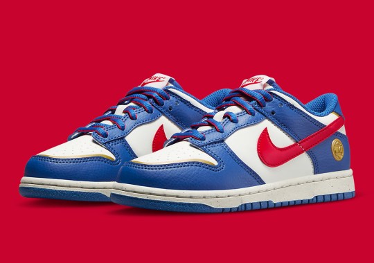 Nike Dunk Low Red White Blue FD0673 400 0