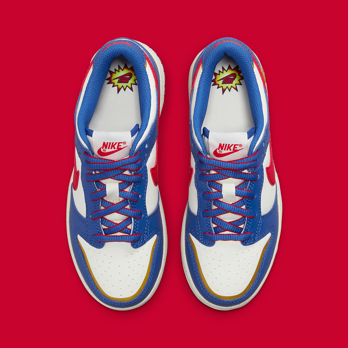 Nike Dunk Low Red White Blue Fd0673 400 3