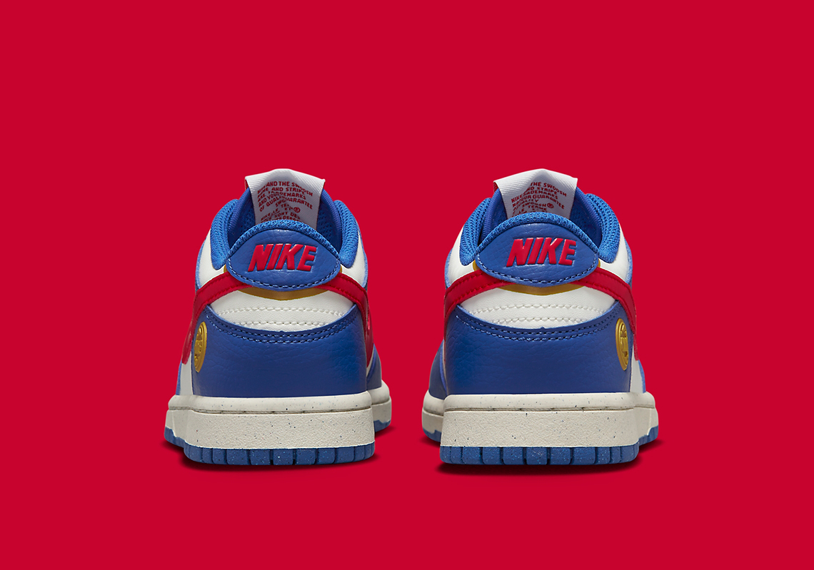 Nike Dunk Low Red White Blue Fd0673 400 5