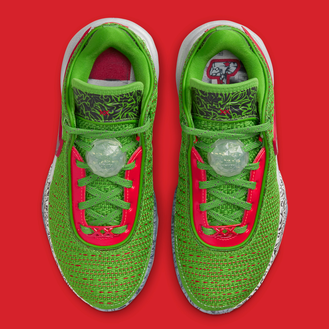 Kid's Nike LeBron 20 "Christmas" DQ8646-300 | SneakerNews.com