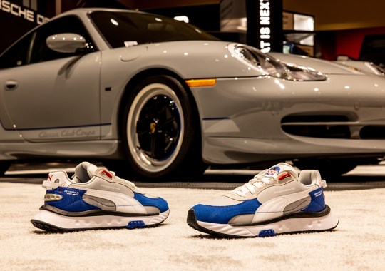 This PUMA Wild Rider Is Inspired By The Legendary Porsche 911 Classic Club Coupe
