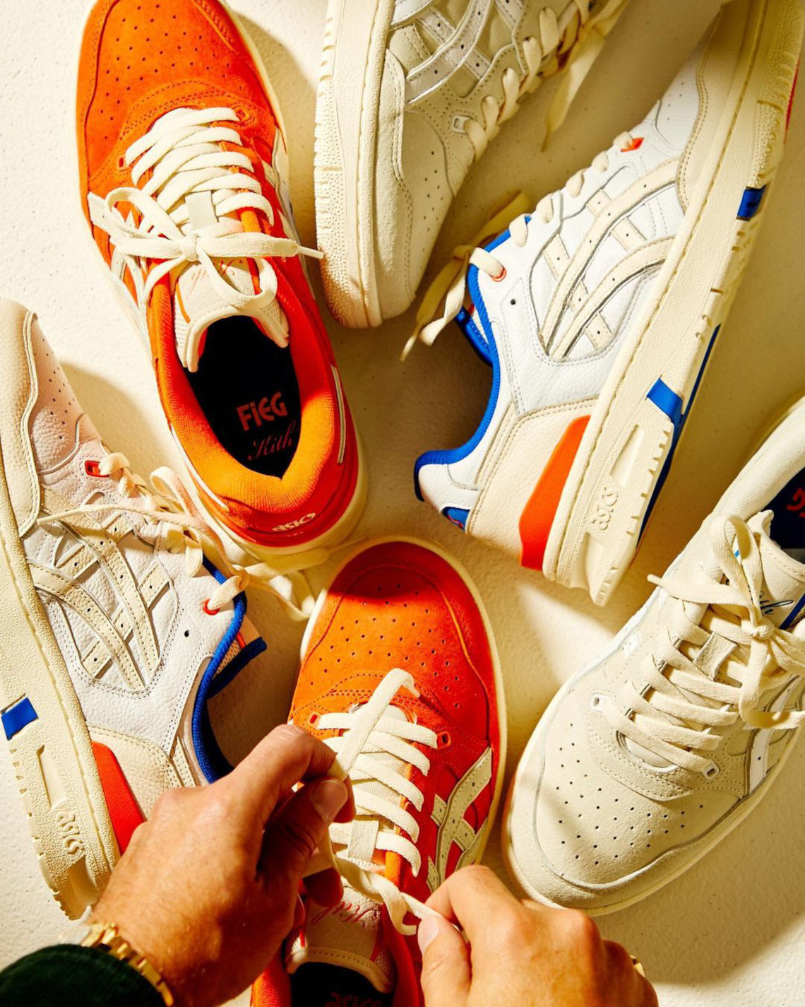 謝恩セール Ronnie Fieg × Asics EX89 スニーカー - LITTLEHEROESDENTISTRY