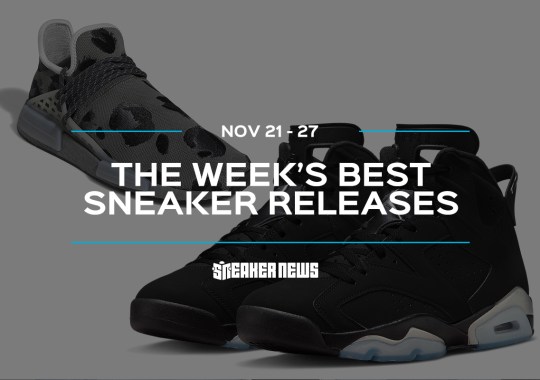 The Air Jordan 6 “Black/Metallic Silver” Headlines The Best Releases Of The Week