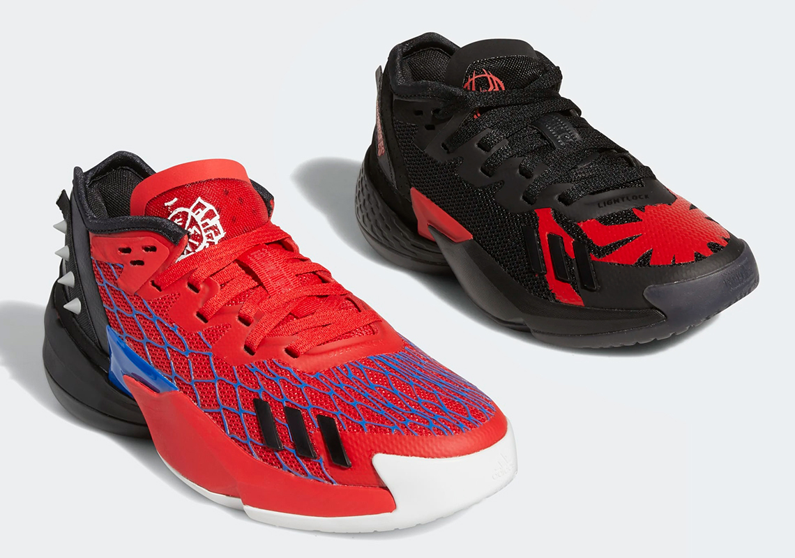 Donovan Mitchell And adidas Swing Across The Spider-Verse With A Marvel Collab Pack