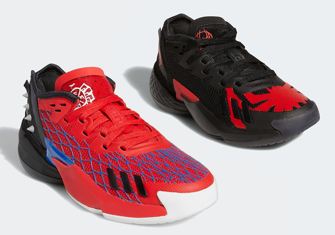 Donovan mitchell best sale iron spider shoes