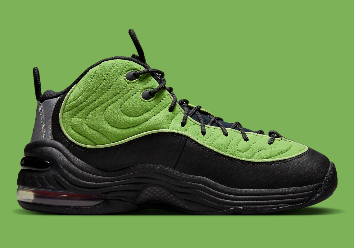 Stüssy x Nike Air Max Penny 2 Black/Vivid Green Release Date