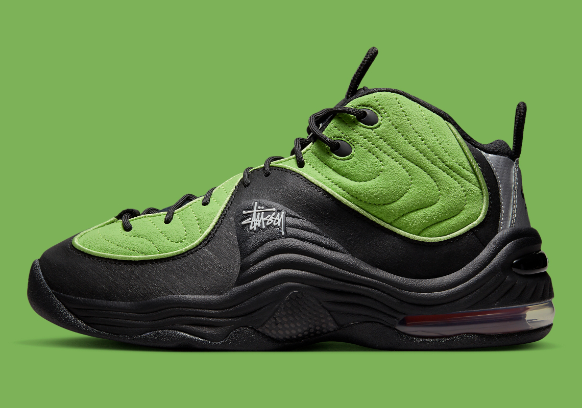 Nike Air Penny 2 "Black/Green" DX6933-300 Release | SneakerNews.com