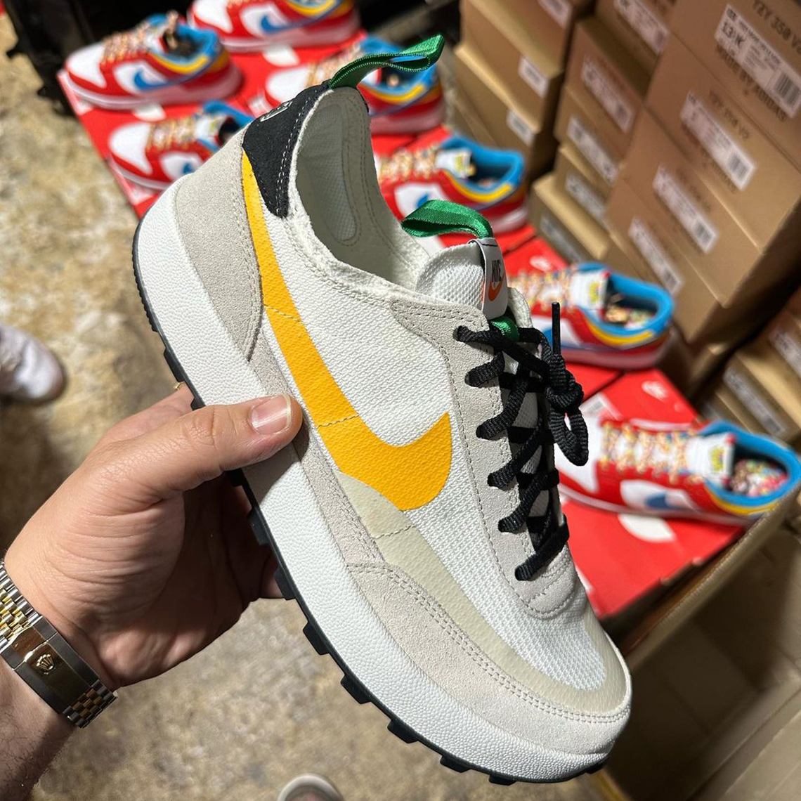 Tom Sachs Nike Craft General Purpose Shoe Yellow Grey 2