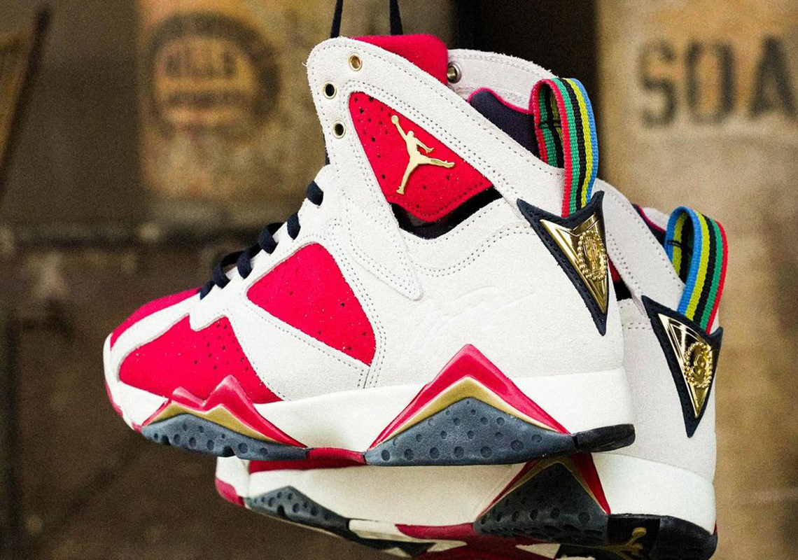 The Trophy Room x Air Jordan 7 "New Sheriff In Town" Releases Online On November 5th