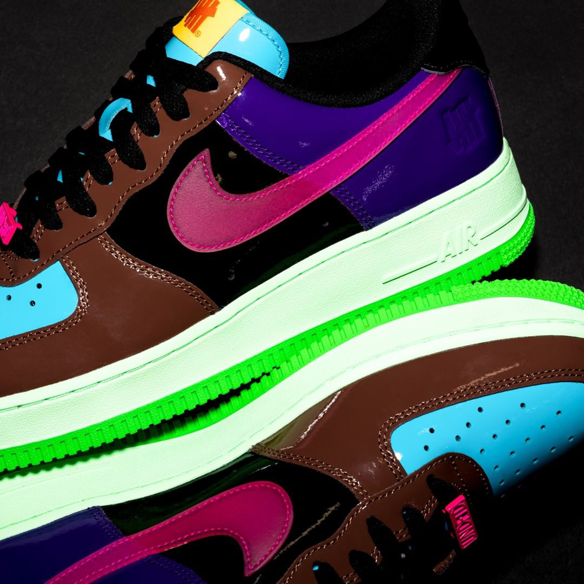 Undefeated Nike Air Force 1 Sp Pink Prime 3