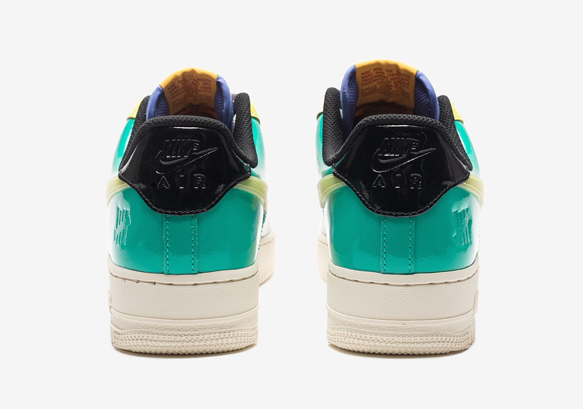 Undefeated Nike Air Force 1 Topaz Gold Release Info 4