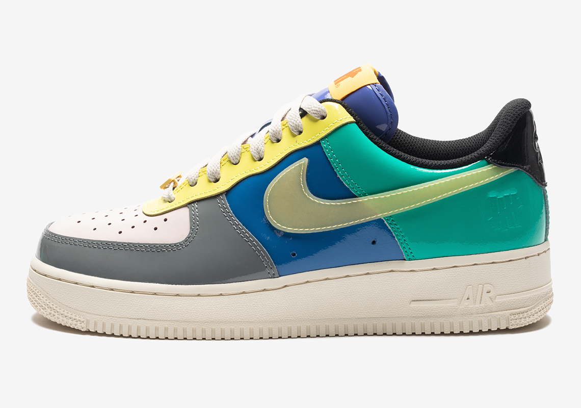 Undefeated Nike Air Force 1 Topaz Gold Release Info 5