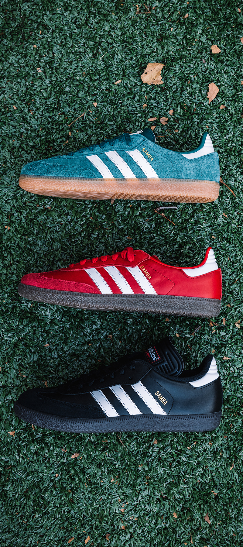 An icon of street style. These classic colorways of the #adidas Samba OG  are dropping SOON at #FootLockerPH.