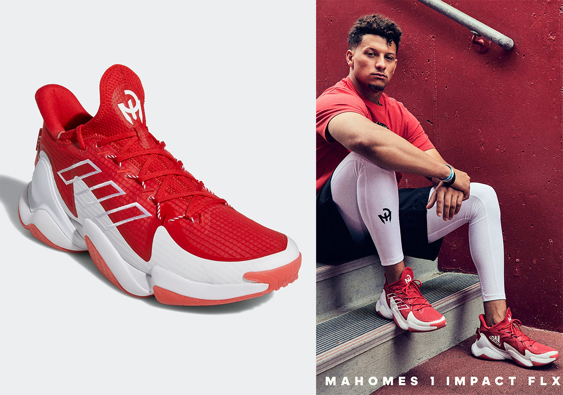 Preview the new adidas Mahomes 1.0 Impact FLX drop
