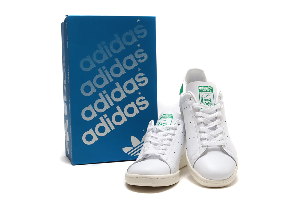 adidas stan smith 80s white green FZ5597 0