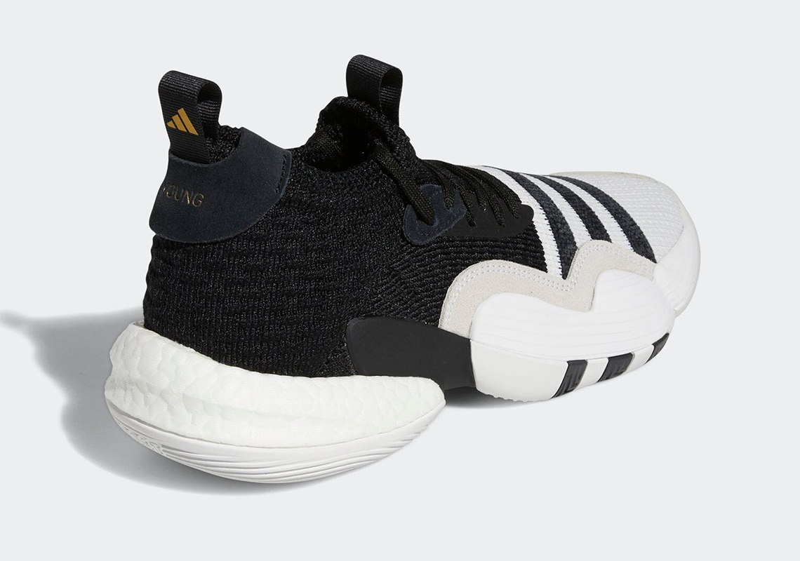 The "Black/White" adidas Trae Young 2 Leans Into His Villainous Persona