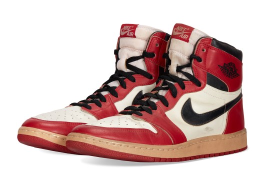 Missed The Lost And Founds? Michael Jordan's Game-Worn Air Jordan 1 From 1985 Is Being Auctioned Off