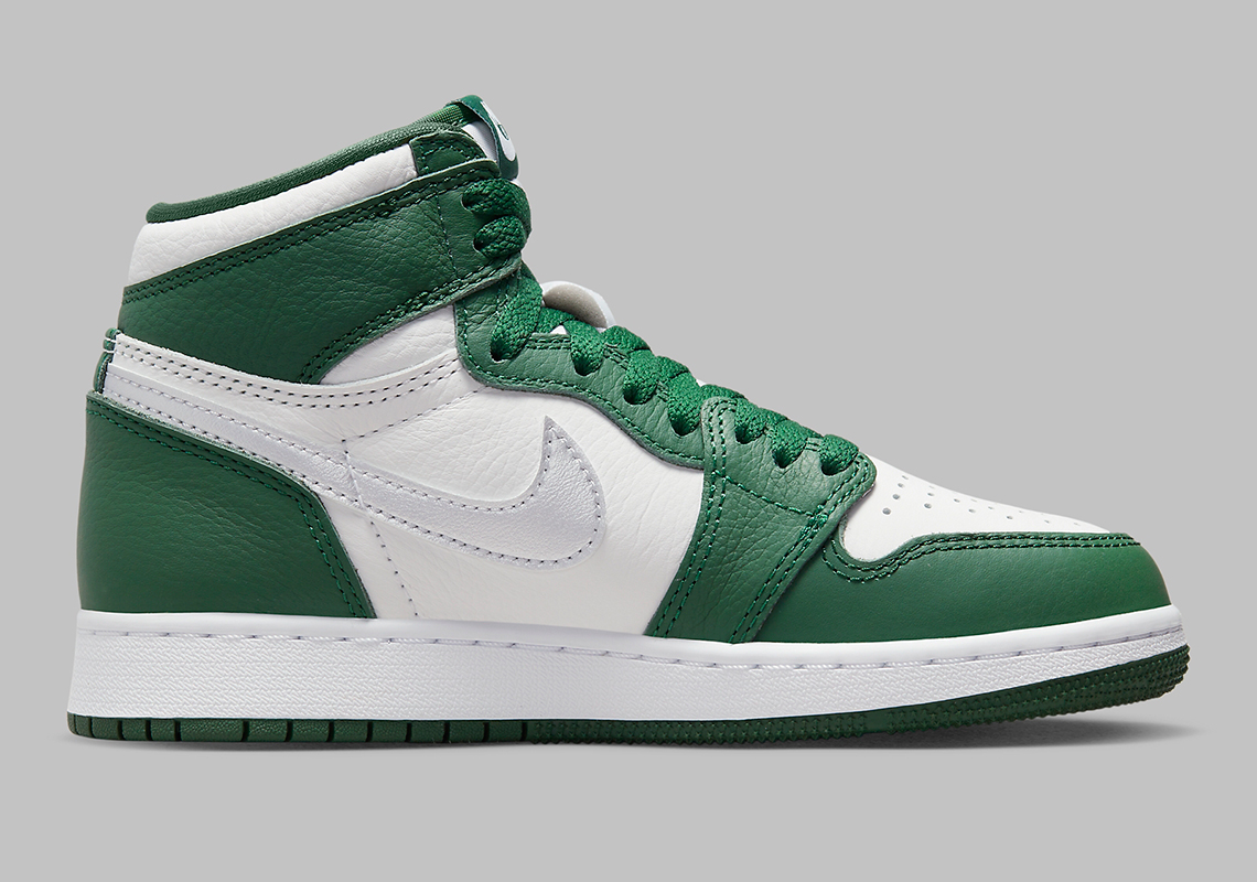 Jordan retro 1 on sale pine green grade school