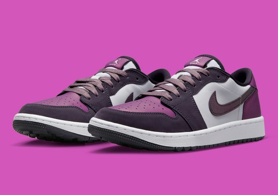 The Air Jordan 1 Low Golf Gets Doused In Two Shades Of Purple