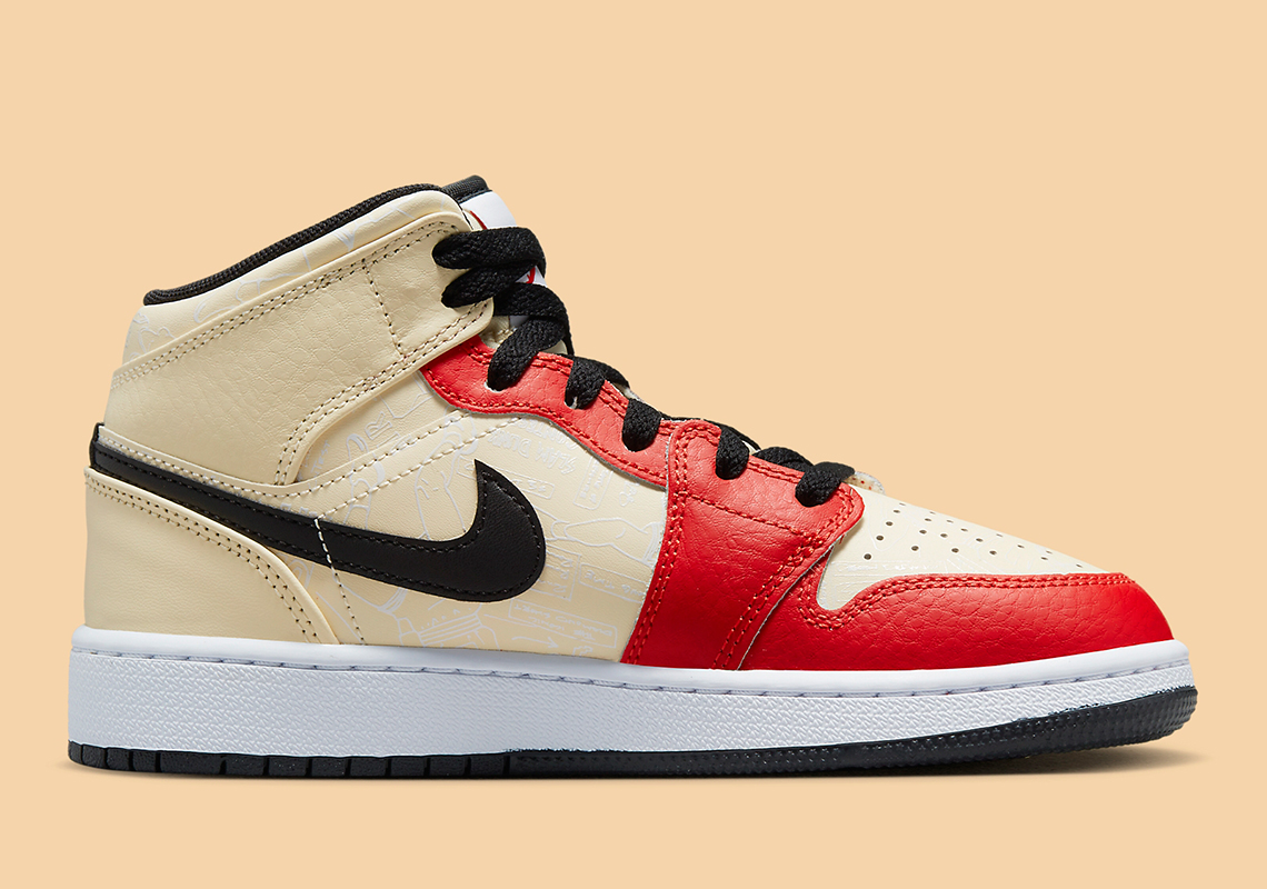 Air Jordan 1 Mid GS 