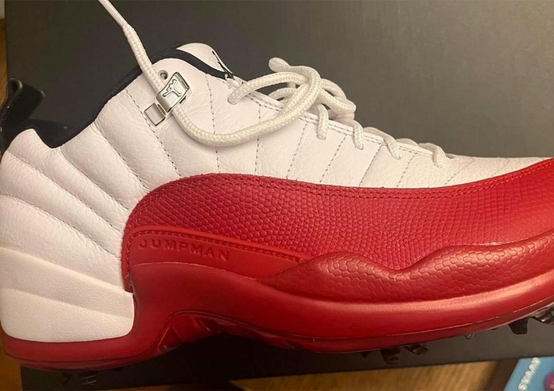 Cherry' Air Jordan 12 Golf Drops This Week