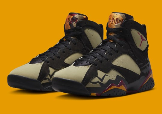 Official jewell Of The Air Jordan 7 Retro SE "Black/Olive"