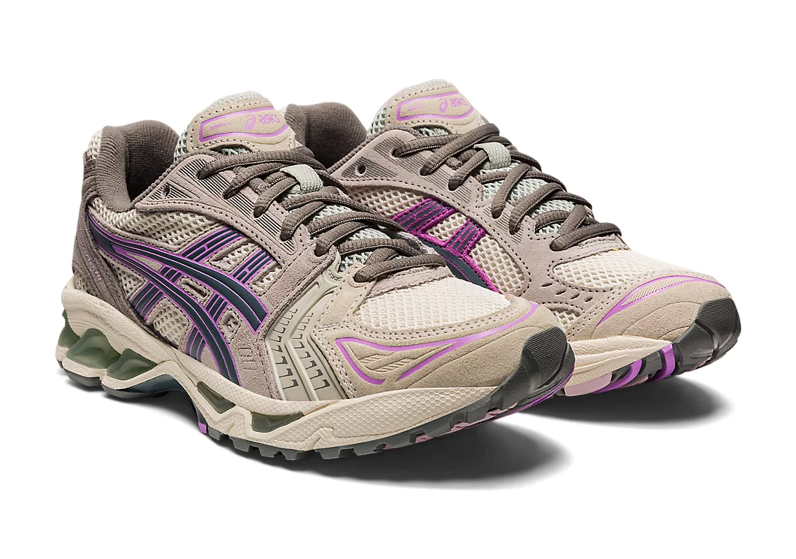 The ASICS GEL-KAYANO Explores Lilac Accents For The Ladies