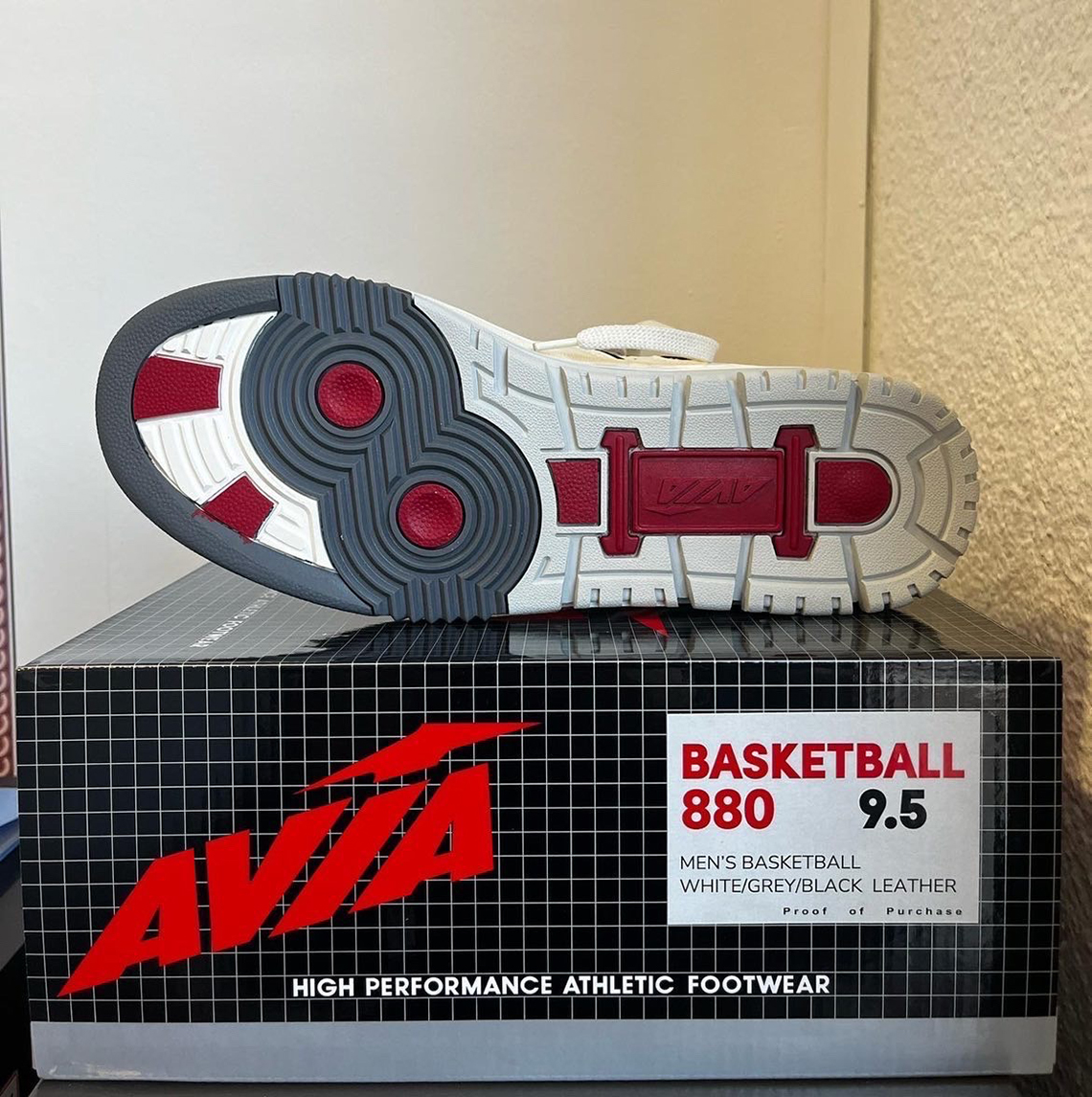 AVIA 880 OG RETRO - WHITE GRAY