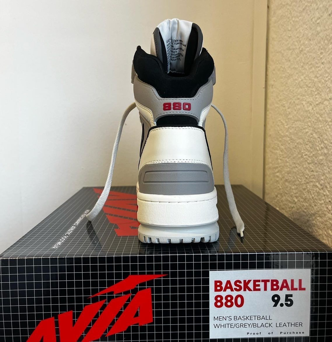 AVIA 880 OG Retro White Grey Men's - AV-1-880-GRW - US